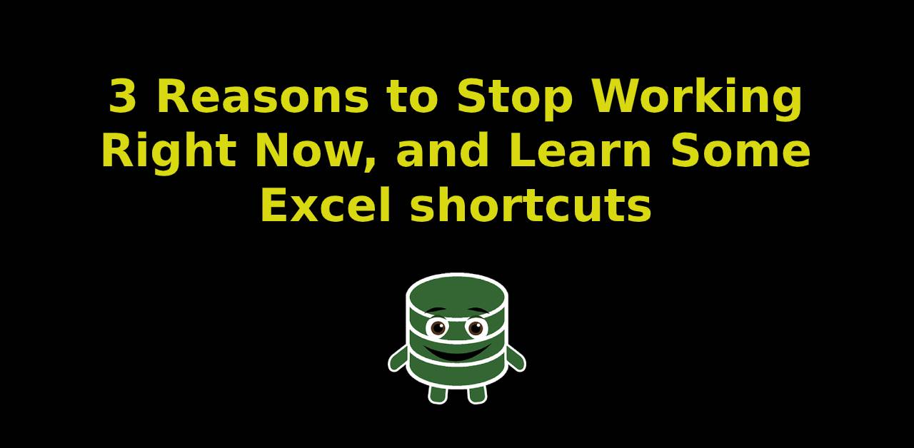 Excel shortcuts