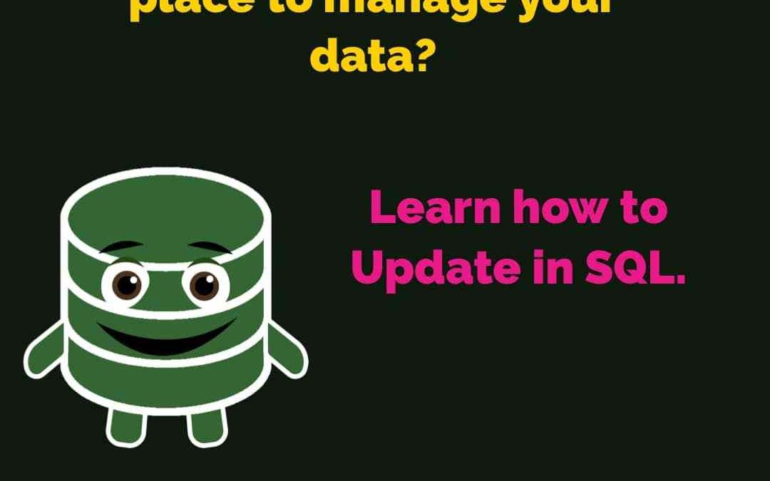Updating Table Data, Excel VS SQL